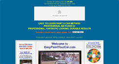 Desktop Screenshot of easypaintyourcar.com